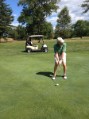 Dad at Easton in the fairway