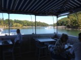 BG's Boat House - view from our table