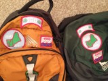 Day pack and Backpack adorned