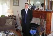 George ready for the Prom