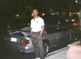 Bruce with De Lorean