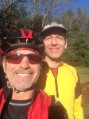 Bruce and Nate off for another December MTB ride.