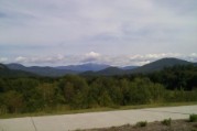 Mt Washington from North Conway 930am