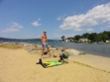 Guido on the pier