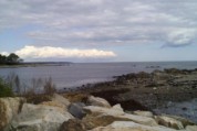 Rye Beach - north towards Maine