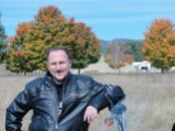 John with a cool cut ridge in the backdrop