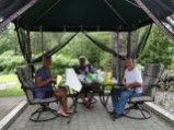 Lunch with Caleb and Lisa in Hebron ME