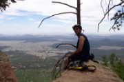 Ed on Mt Elden