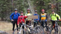 Most of the 10 man crew before the massive uclimb to Barrow Pass 2