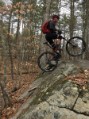 Fort Rock - Bruce demonstrates his technical riding skills 3