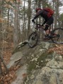 Fort Rock - Bruce demonstrates his technical riding skills 4