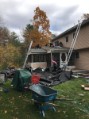 New Roof - new roof underway - porch