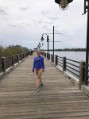 Wilmington Visit - at the start of our Riverwalk 4 miler