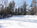 Wagner Road Parking area at noon