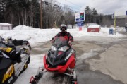 Bruce getting gas in Campton