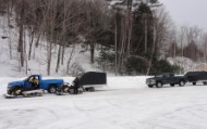 The unload at Plain Janes Diner in Rumney