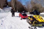 AJ and Kathy at Dartmouth Skiway