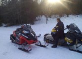 Late afternoon break on West Side Trail