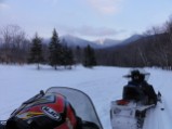 A late day break on the Franconia Notch Highway