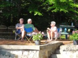 Michael Dad and Mom in deep conversation