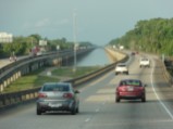 Louisianan swamp bridge