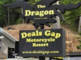 Deals Gap Motorcycle Resort at south end of The Dragon